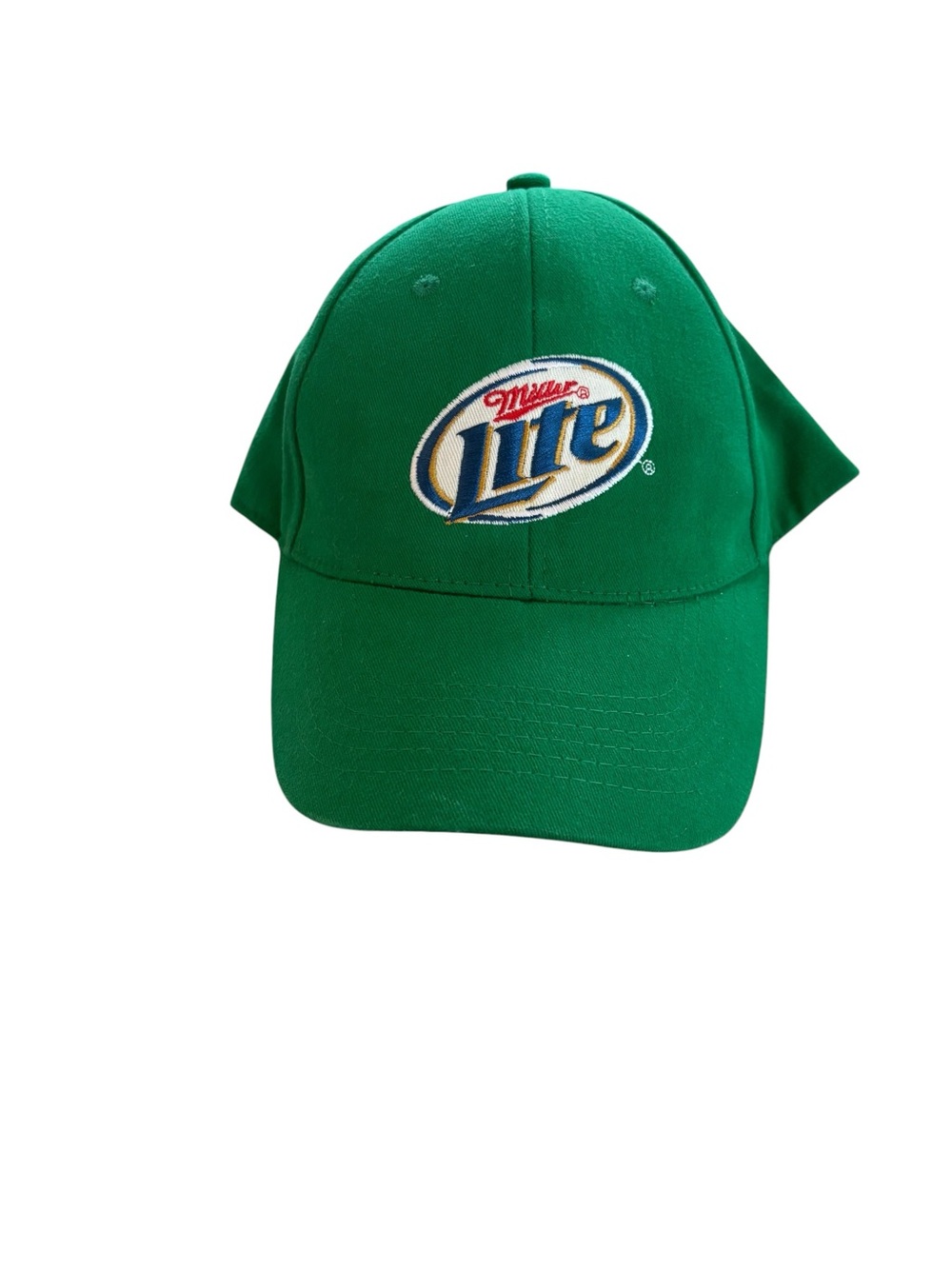 VTG Acme Brand Miller Lite Beer Green Adjustable Hat Get Lucky W/Great Taste OS